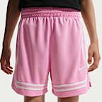 Shorts de básquetbol Dri-FIT de 13 cm para niños talla grande Nike Crossover