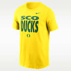 Oregon Sideline Slogan Men's Nike Dri-FIT College Long-Sleeve T-Shirt