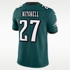 Jersey Nike Dri-FIT de la NFL Stitched Limited para hombre Quinyon Mitchell Philadelphia Eagles