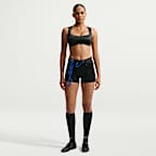 Bra con scollo arrotondato aperto NikeSKIMS Satin Shine – Donna