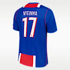 Jersey de futbol Nike Dri-FIT de Vitinha del Paris Saint-Germain local 2026/27 Stadium para hombre