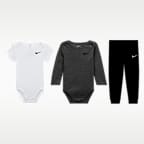 Nike Baby Essentials Baby (6-12M) 3-Piece Bodysuit and Pants Set