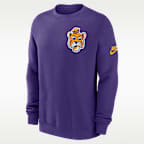LSU Legacy Men's Nike College Pullover Crew
