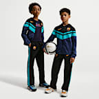 FC Barcelona Third Big Kids' Nike Dri-FIT Soccer Hooded Tracksuit
