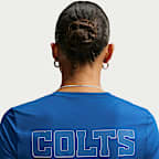 Playera Nike Dri-FIT de la NFL para mujer Indianapolis Colts Rivalries Collection One Classic Twist