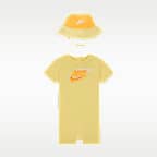 Nike Sportswear PE Baby (12–24M) Romper and Bucket Hat Set