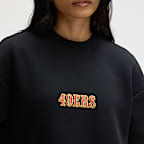 San Francisco 49ers Rivalries Collection Oversized Tech Fleece Women's Nike NFL Dress