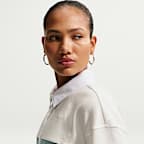 Maglia polo oversize a manica corta Nike Sportswear Heritage – Donna