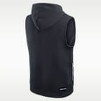 Miami Dolphins Rivalries Collection Sideline Men's Nike Dri-FIT NFL Sleeveless Pullover Hoodie