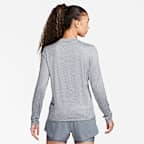 Playera de correr de cuello redondo para mujer Nike Dri-FIT Swift Element UV