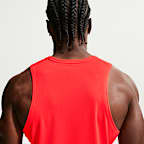 Camiseta de tirantes de running Dri-FIT para hombre Nike Miler