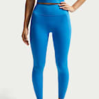 Nike Universa Women's High-Waisted 7/8 Leggings with No Front Seam