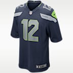 12 Fan Seattle Seahawks Men's Nike NFL Game Jersey