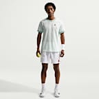 Playera de tenis de manga corta para hombre NikeCourt Heritage