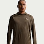 Playera de trail running Dri-FIT con gorro con protección contra los rayos UV para hombre Nike ACG "Solar Chase"
