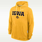 Iowa Sideline Men's Nike Dri-FIT College Pullover Hoodie
