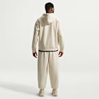 Calças de lã cardada com bainha Nike Solo Swoosh para homem