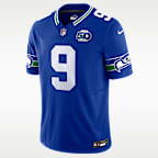 Jersey Nike Dri-FIT de la NFL Limited para hombre Kenneth Walker III Seattle Seahawks 50th Anniversary