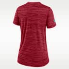 Playera Nike Dri-FIT de la NFL para mujer Arizona Cardinals Sideline Velocity