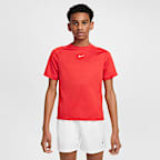 Playera de manga corta Dri-FIT para niños talla grande Nike Multi