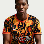 Netherlands x Patta Men's Academy Pro Short-Sleeve Soccer Top
