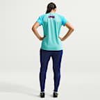 Kortärmad fotbollströja FC Barcelona Strike (tredjeställ) Nike Dri-FIT för kvinnor
