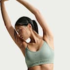 나이키 프로 심리스 여성 라이트 서포트 패드 스포츠 브라