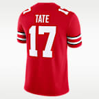 Carnell Tate Ohio State Buckeyes 2026 NFL First Draft Pick Men's Nike NFL Game Jersey