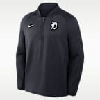 Detroit Tigers Authentic Collection Men's Nike Dri-FIT MLB 1/2-Zip Long-Sleeve Top