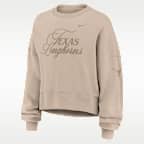 Sudadera con gorro sin cierre universitaria Nike oversized para mujer Texas Neutral Stance Collection Phoenix
