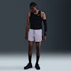 Shorts de correr Dri-FIT de 13 cm con forro de ropa interior para hombre Nike Stride