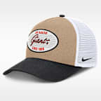 San Francisco Giants Rise Men's Nike MLB A-Frame Trucker Adjustable Hat
