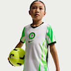 Jersey de fútbol Nike Dri-FIT Replica de Nigeria visitante 2026 Stadium para niños talla grande