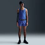 Playera sin mangas de running Dri-FIT para hombre Nike Fast