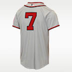 Jersey Nike de la MLB Replica para niños talla grande Trea Turner Philadelphia Phillies 2026 MLB at Field of Dreams