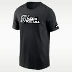Las Vegas Raiders Team Outline Essential T-Shirt Men's Nike NFL T-Shirt