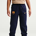 FC Barcelona Club Big Kids' (Boys') Nike Soccer Jogger