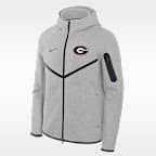 Georgia Tech Fleece Windrunner Men's Nike College Full-Zip Hooded Jacket