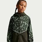 Chamarra Repel con protección contra los rayos UV para niños talla grande Nike Miler