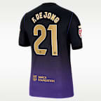 Jersey de futbol Nike Aero-FIT del Barcelona visitante 2026/27 Match Kobe de Frenkie de Jong para hombre