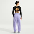 Nike One Women's Therma-FIT Mid-Rise Fleece Joggers