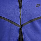 Chamarra Windrunner de tejido Fleece de cierre completo para hombre Nike Tech