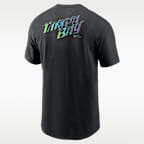 Playera Nike de la MLB para hombre Tampa Bay Rays Fashion
