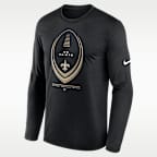 New Orleans Saints Legend Icon Men's Nike Dri-FIT NFL Long-Sleeve T-Shirt
