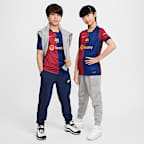 F.C. Barcelona 2024/25 Stadium Home Older Kids' Nike Dri-FIT Football Replica Shirt