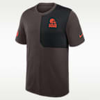 Cleveland Browns Sideline Coach Men's Nike Dri-FIT NFL Top