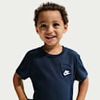 Nike Sportswear Toddler Pocket T-Shirt and French Terry Shorts Set