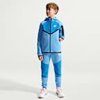 Felpa con cappuccio e zip a tutta lunghezza Nike Sportswear Tech Fleece - Ragazzo/a