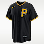 Jersey de béisbol tipo réplica para hombre MLB Pittsburgh Pirates