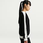 Sudadera de cuello redondo para mujer Nike Studio Fleece Medium Weight